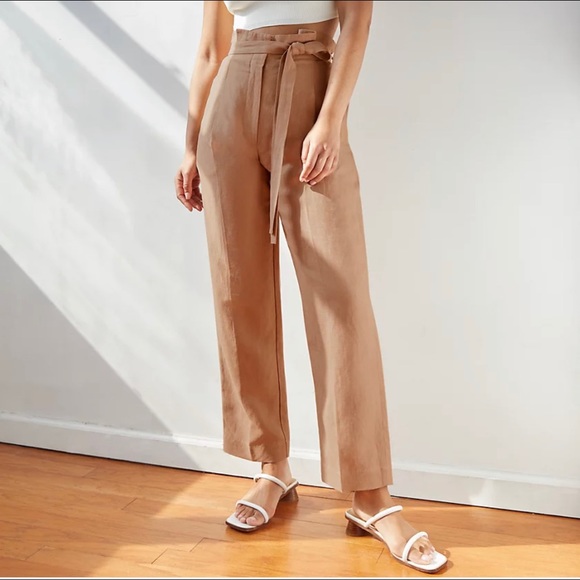 Aritzia Pants - Aritzia Wilfred linen proposal pant